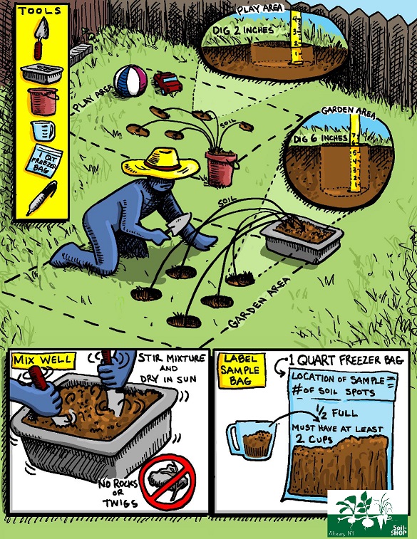 getting your soil sample